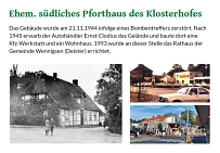 Ehem. südl. Pforthaus des Klosterhofes © Tourismus-Service Wennigsen
