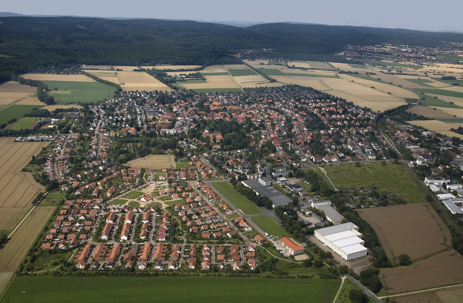 Luftaufnahme des Ortsteils Wennigsen © Orlowski