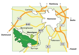 Standort Wennigsen © Gemeinde Wennigsen (Deister)