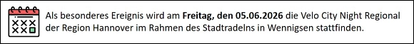 Velo-City-Night 2026_schwarz.jpg&nbsp;&copy;&nbsp;Gemeinde Wennigsen (Deister), Icon von Freepik (www.freepik.com)